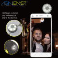 Verstellbare Portable Compact Mini LED Video Licht Auf Kamera Beleuchtung Taschenscheinwerfer für Mobiltelefon